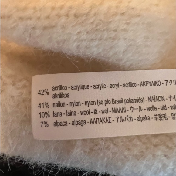 Zara Cream Knit Sweater - Picture 6 of 7